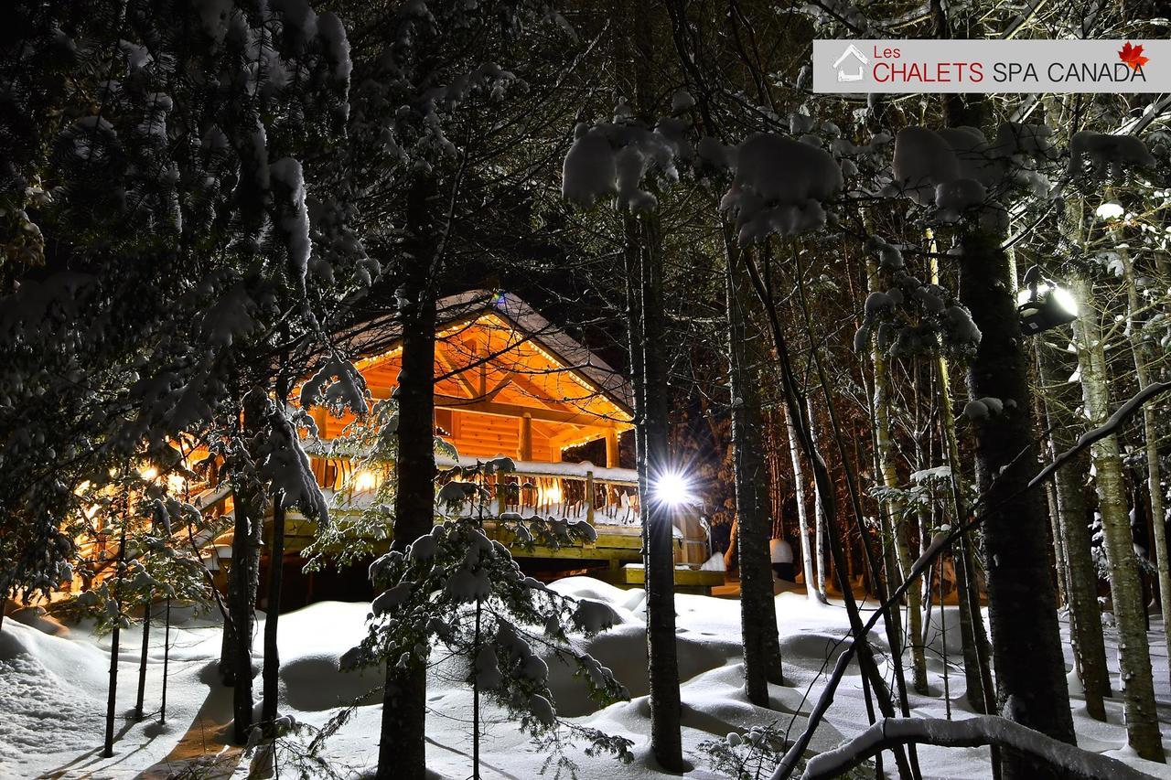 Le Bivouac - Les Chalets Spa Canada لا مالباي المظهر الخارجي الصورة