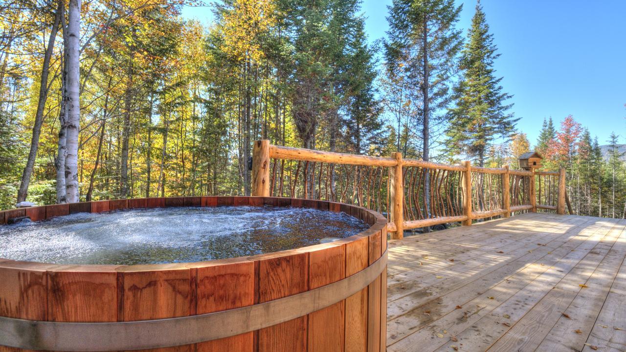 Le Bivouac - Les Chalets Spa Canada لا مالباي المظهر الخارجي الصورة
