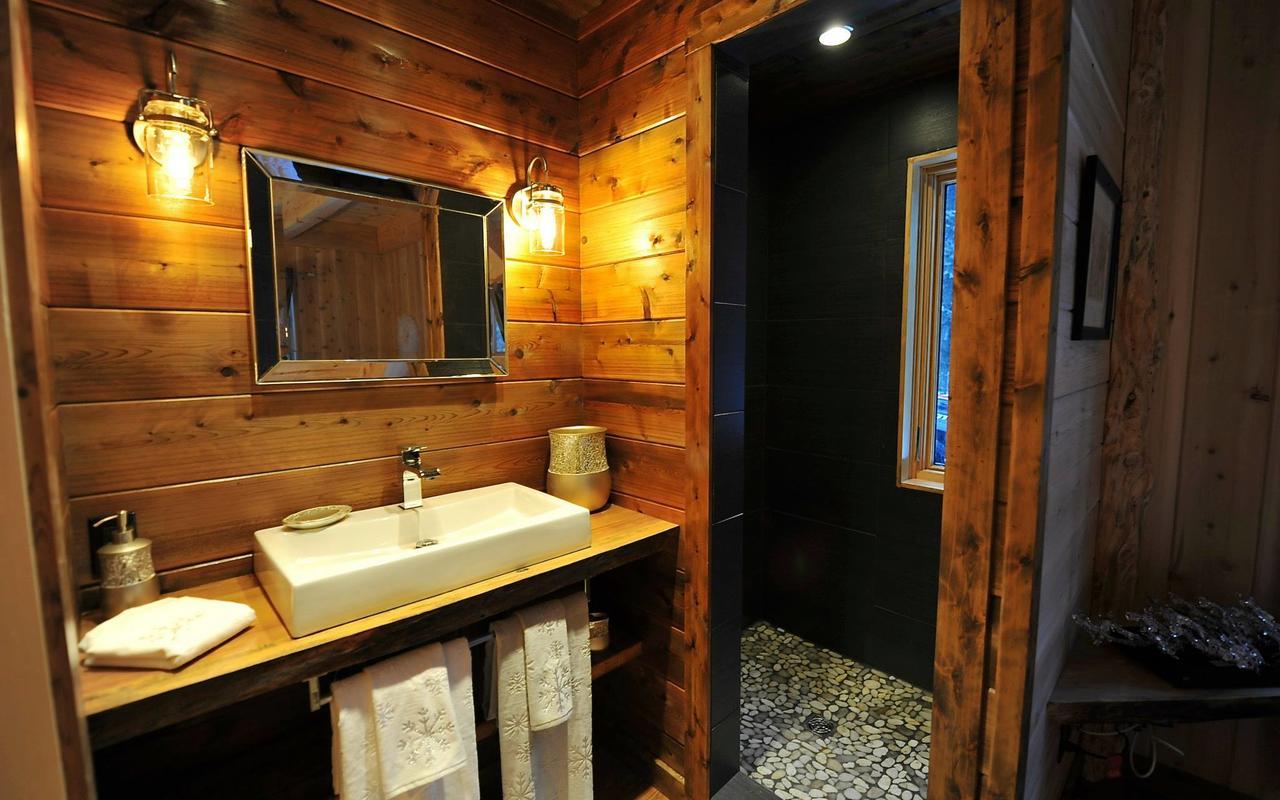 Le Bivouac - Les Chalets Spa Canada لا مالباي المظهر الخارجي الصورة